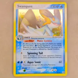 Swampert 11/106 Emerald Holo Rare Pokemon TCG Card LP Lightly Played - Image 1