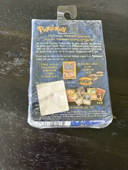 Pokemon Trading Card Game 2-Player Card Game Starter Set 1999 Factory Sealed - Image 2
