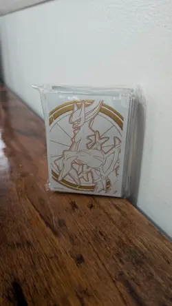 Pokemon TCG: Brilliant Stars Elite Trainer Box Card Sleeves - Arceus (65 Pack) - - Image 1