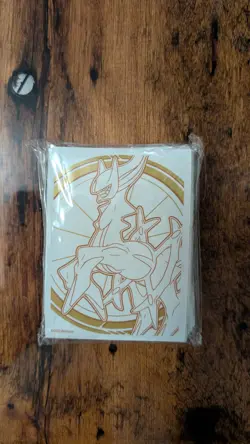 Pokemon TCG: Brilliant Stars Elite Trainer Box Card Sleeves - Arceus (65 Pack) - - Image 2