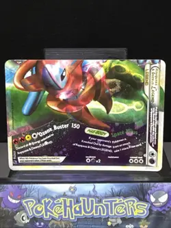 Pokemon Card Rayquaza & Deoxys Legend 90/90 Bottom Half HG Undaunted Full Art NM - Image 1