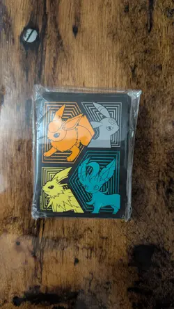 Pokemon TCG Evolving Skies ETB Card Sleeves 65ct (Flareon, Leafeon, Umbreon.) - Image 1