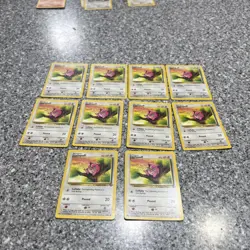 Pokemon Jigglypuff 54/64 Unlimited Edition Jungle Set Common Card lot of 9 - Image 1