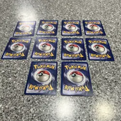 Pokemon Jigglypuff 54/64 Unlimited Edition Jungle Set Common Card lot of 9 - Image 2