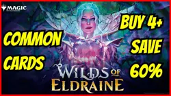 MTG Wilds of Eldraine COMMON Cards Including FOILS - BUY 4+ GET 60% OFF - Image 1