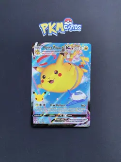 Pokemon TCG Flying Pikachu Vmax Celebrations 007/025 Ultra Rare LP. - Image 1