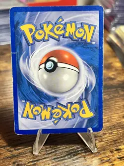 Pokemon Pikachu Holo Pop Series 5 Card 12/17 heavy played - Image 3