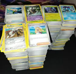4800 pokemon card bulk lot common uncommon - Image 1
