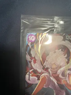 Monkey.D.Luffy P-041 WINNER PROMO 1st Anniversary ONE PIECE Card Game SEALED - Image 5