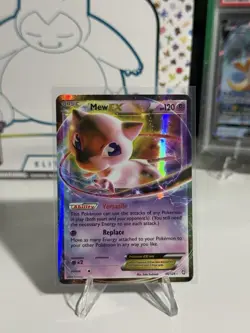 Pokemon Mew EX Dragons Exalted Holo Card 46/124 NM Condition - Image 1