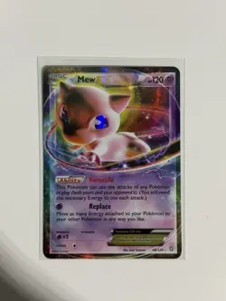 Pokemon Mew EX Dragons Exalted Holo Card 46/124 NM Condition - Image 2