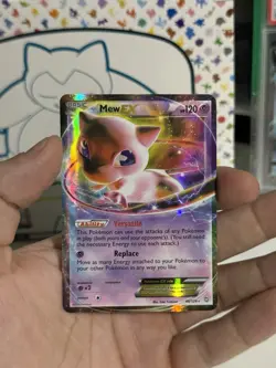 Pokemon Mew EX Dragons Exalted Holo Card 46/124 NM Condition - Image 3