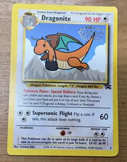 Pokemon The First Movie Promo Cards - Dragonite, Mewtwo, Electabuzz - Image 2