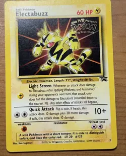 Pokemon The First Movie Promo Cards - Dragonite, Mewtwo, Electabuzz - Image 4