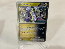Pokemon Miraidon 121/162 Sealed Black Star Promo Rare Holo Card Temporal Forces - Image 2