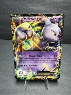 Pokemon TCG Mewtwo EX XY183 Black Star Promo 2016 XY Promo Card - Image 2