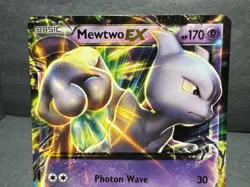 Pokemon TCG Mewtwo EX XY183 Black Star Promo 2016 XY Promo Card - Image 3