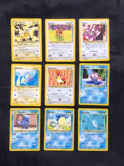 Pokemon Cards: Neo Revelation 15 Card Non-Holo Lot - Image 1