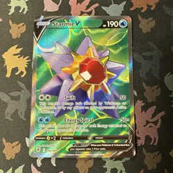 Pokemon - Starmie V - 166/189 - SWSH Astral Radiance - Full Art Card - Image 1