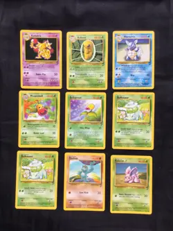 Pokemon Cards: Base Set 2 15 Card Non-Holo Lot - Image 1