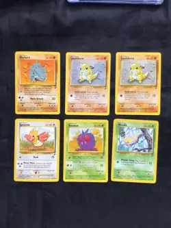 Pokemon Cards: Base Set 2 15 Card Non-Holo Lot - Image 3