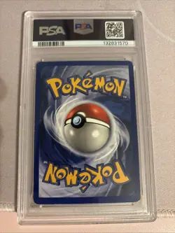 Pokemon TCG Gyarados Holo Rare Card Base Set 6/102 PSA 5 - Image 2