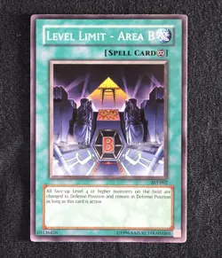 Level Limit - Area B (Common, AST-092, Unl. Edition) [Near Mint] Yugioh Card - Image 1