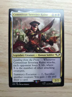 Mtg lot single card Commissar Severina Raine - Image 1