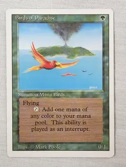 NM Birds of Paradise Revised Mtg Magic the Gathering - Image 1