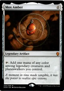 Dominaria #224 Mox Amber - Image 1