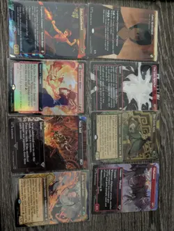 MTG NM Lot - Avatar & Lord of the Rings: Zuko, Iroh, Earth King, Oliphaunt - Image 1
