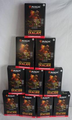 MTG Lost Caverns of Ixalan (10) Ten Veloci-Ramp-Tor Commander Decks - Image 1
