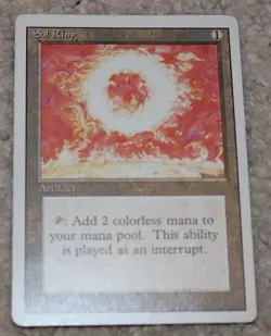 SOL RING - Revised Edition (3ED) MTG - MINT PACK FRESH Magic the Gathering - Image 1
