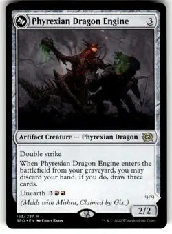 Phyrexian Dragon Engine The Brothers' War Regular MTG - Image 1