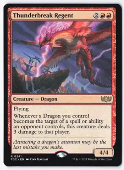 Thunderbreak Regent R Commander: Tarkir: Dragonstorm 241 NM - Image 1