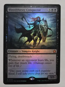 Bloodthirsty Conqueror Foundations Foil - Image 1
