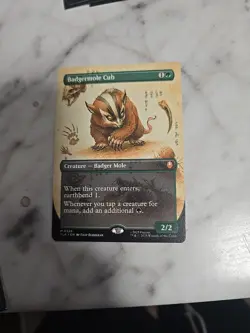 Badgermole Cub (Borderless) - Avatar: The Last Airbender - (Non-Foil)(NM) - Image 1