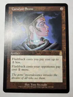 Catalyst Stone Odyssey Regular Rare Artifact 2001 297 mtg LP - Image 1