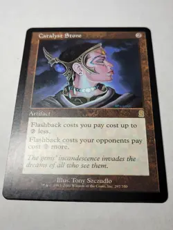 Catalyst Stone Odyssey Regular Rare Artifact 2001 297 mtg LP - Image 2