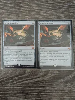 2x White Lotus Tile - MTG Universes Beyond: Avatar - Uncommon - NM - Image 1