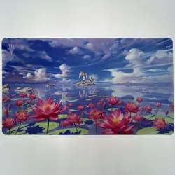 Carpet of Flowers Kickstarter Exclusive Playmat Signed Johannes Voss MTG TCG CCG - Image 1
