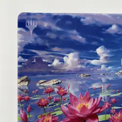 Carpet of Flowers Kickstarter Exclusive Playmat Signed Johannes Voss MTG TCG CCG - Image 3