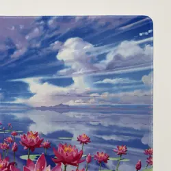 Carpet of Flowers Kickstarter Exclusive Playmat Signed Johannes Voss MTG TCG CCG - Image 5
