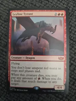 Leyline Tyrant Commander: Tarkir: Dragonstorm Regular - Image 1
