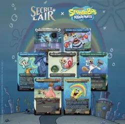 MTG Secret Lair SpongeBob SquarePants Legends of Bikini Bottom Non-Foil 🔥 - Image 3