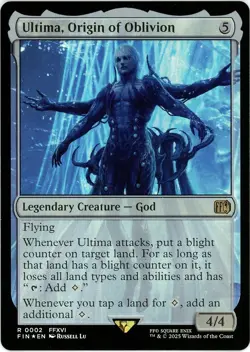 Ultima, Origin of Oblivion - 0002 - Foil - Final Fantasy MTG - NM/M - Image 1
