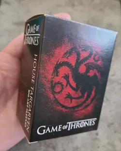 Dragon Sheild Sleeves Brushed Art House Targaryen Game of Thrones 100ct Standard - Image 3
