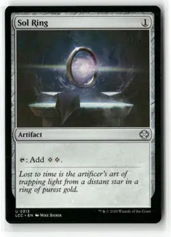 Sol Ring Commander: the Lost Caverns of Ixalan Regular - Image 1