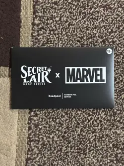 MTG Secret Lair Marvel Deadpool Rainbow Foil Edition - Image 1