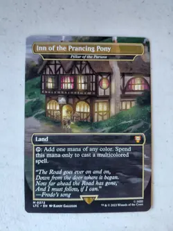 Inn of the Prancing Pony Pillar of the Paruns 372 LoTR MTG Regular #d56 - Image 1